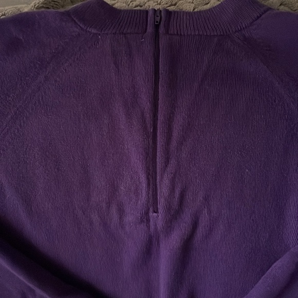 Purple sweater women’s 1X - Picture 5 of 7